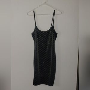 Olive Green Mini Dress